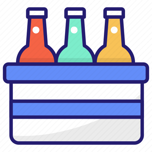 Package, carry, bottle, beer, crate icon - Download on Iconfinder