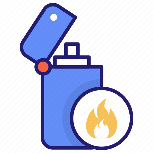 Lighter, equipment, camping, tools, adventure icon - Download on Iconfinder