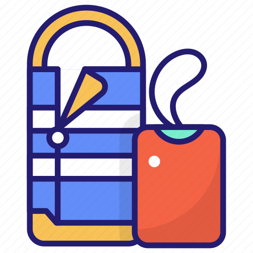 Sleeping, shopping, cart, bag icon - Download on Iconfinder