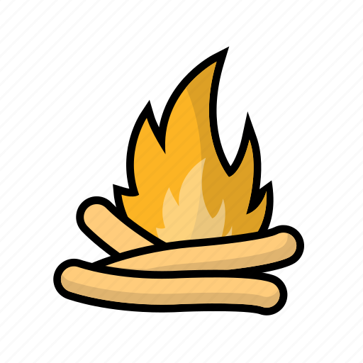 Camping, fire, outdoor, place, survival, travel icon - Download on Iconfinder