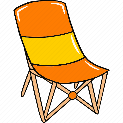 Camping, chair, travel, outdoor, leisure, camp, nature icon - Download on Iconfinder