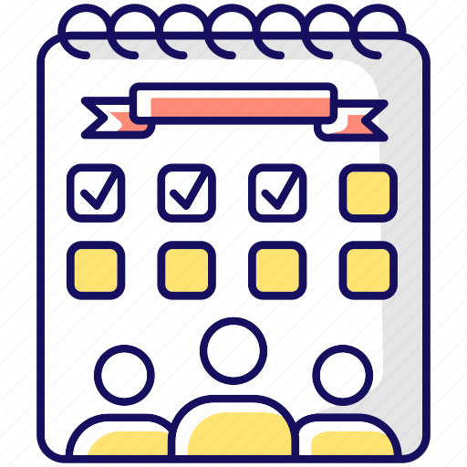 Campus events, campus events icon, schedule, timetable icon - Download on Iconfinder
