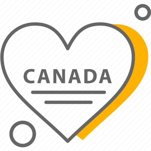Heart, canada, favorite, love icon - Download on Iconfinder