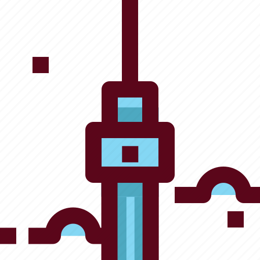 Architecture, building, canada, city, cn tower, landmark, toronto icon - Download on Iconfinder