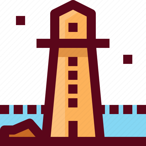 Beach, canada, light house, ocean, sea, summer icon - Download on Iconfinder