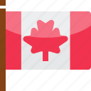 canada, country, flag, nation, national