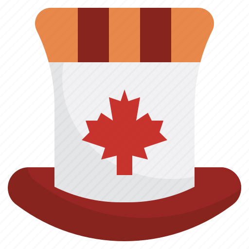 Hat, winter, clothing, accessory, maple icon - Download on Iconfinder
