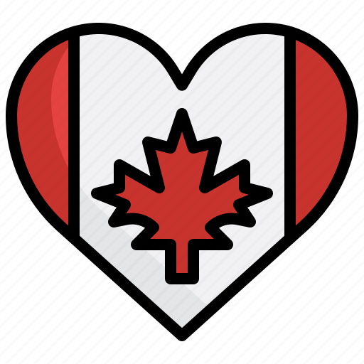 Love, heart, leaf, maple, nature icon - Download on Iconfinder