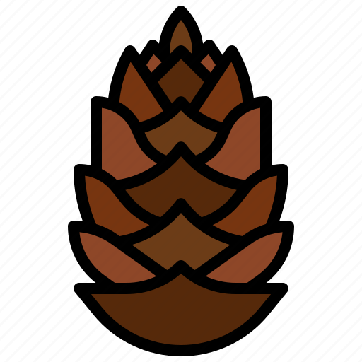 Pine, cone, autumn, nature, garden icon - Download on Iconfinder