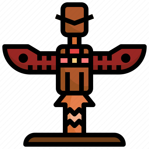 Totem, tiki, ritual, alaska, cultures icon - Download on Iconfinder