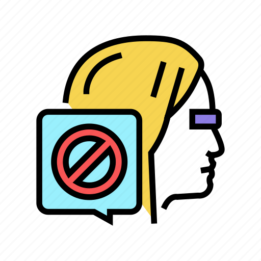 Canceled, female, person, cancel, culture, discrimination icon - Download on Iconfinder