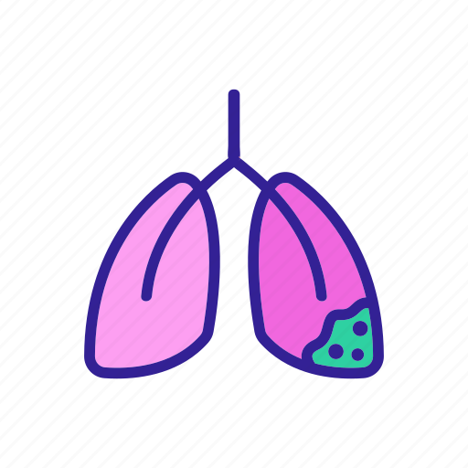Cancer, lung, medical, medicine, organ icon - Download on Iconfinder