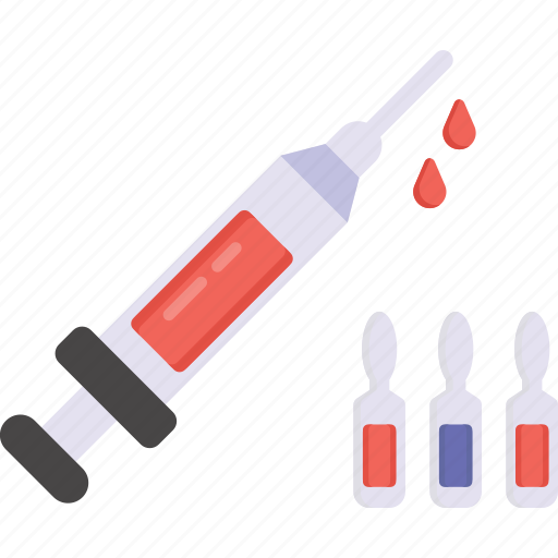 Syringe, injection, vaccination, immunization, inoculation icon - Download on Iconfinder