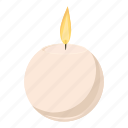 candle, cartoon, illustration, round, val90, vector, web