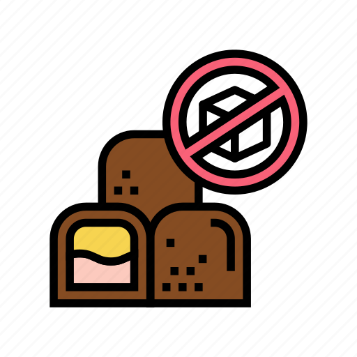 Sugar, free, chocolate, candy, shop, product icon - Download on Iconfinder