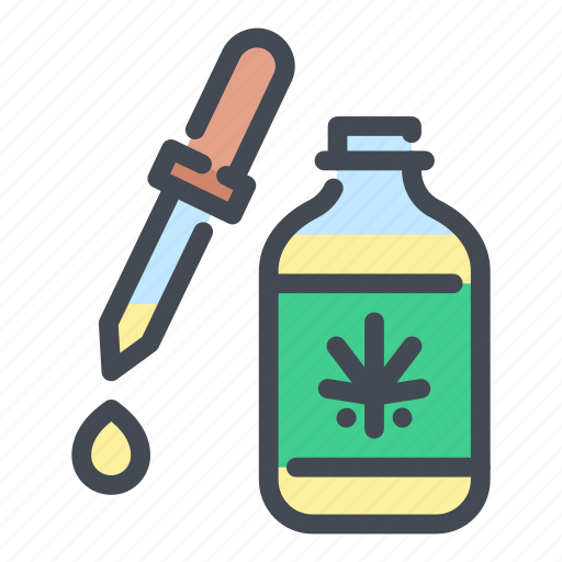 Cannabis, marijuana, weed, oil, bottle, dropper, hemp icon - Download on Iconfinder