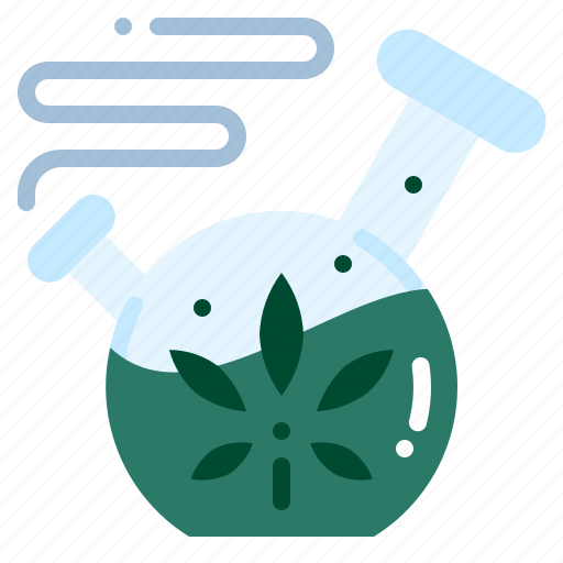 Bong, flask, cannabis, marijuana, cbd, hemp, botanical icon - Download on Iconfinder