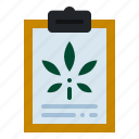 clipboard, information, healthcare, cannabis, marijuana, medicinal, treatment