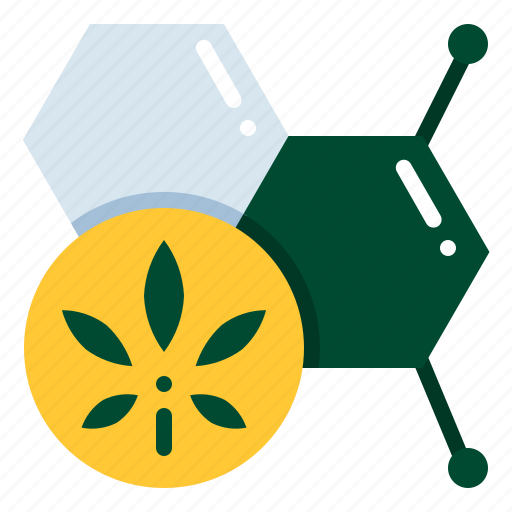 Molecules, cannabis, hemp, drugs, education, chemistry icon - Download on Iconfinder