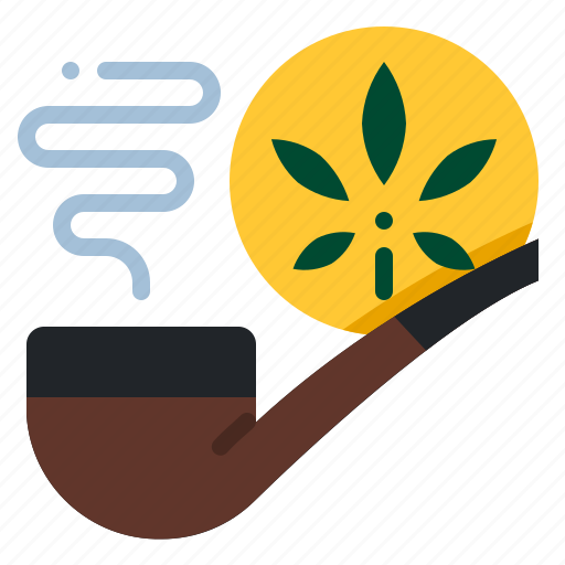 Pipe, cannabis, marijuana, weed, hemp, smoke, drug icon - Download on Iconfinder