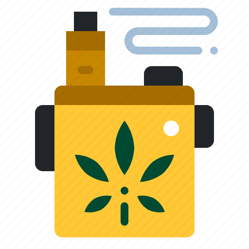Vape, cannabis, tobacco, cigarette, smoke, marijuana, unhealthy icon - Download on Iconfinder