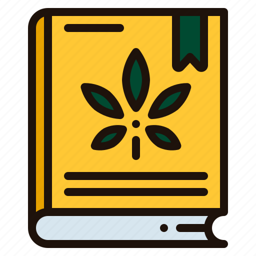 Book, cannabis, marijuana, drugs, medical, education icon - Download on Iconfinder