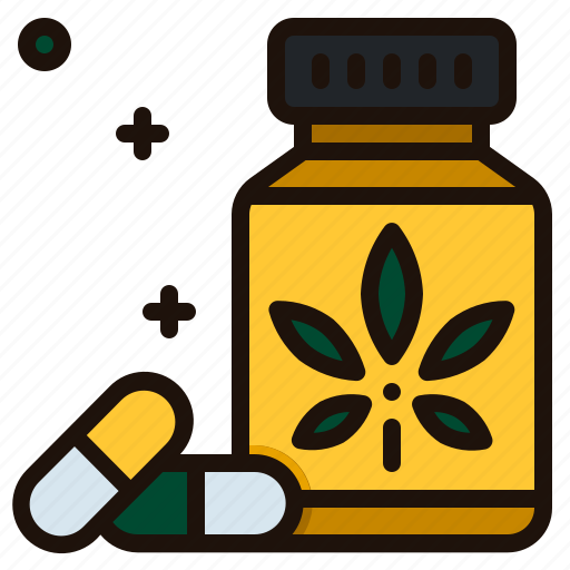 Drugs, cannabis, medicine, bottle, pharmacy, pharmaceutical, medical icon - Download on Iconfinder