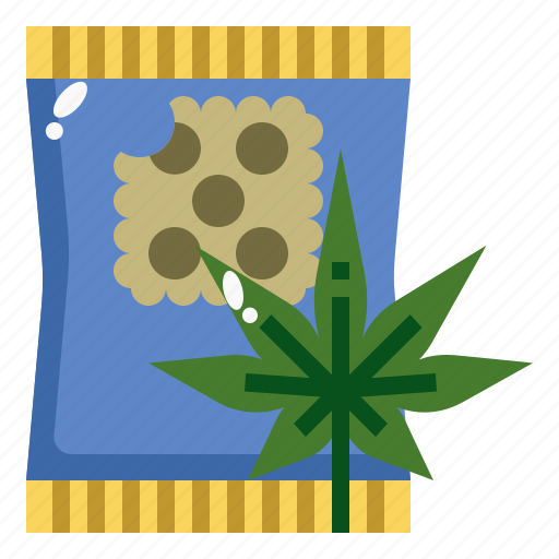 Biscuit, snack, cannabis, cracker, healthy, food icon - Download on Iconfinder