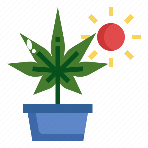 Lighting, planting, cannabis, smart, farm, marijuana icon - Download on Iconfinder
