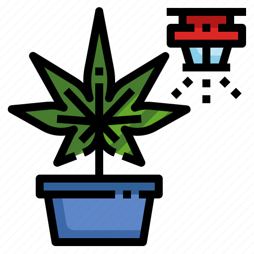 Sprinkler, humidity, smart, farming, cannabis, irrigation, system icon - Download on Iconfinder