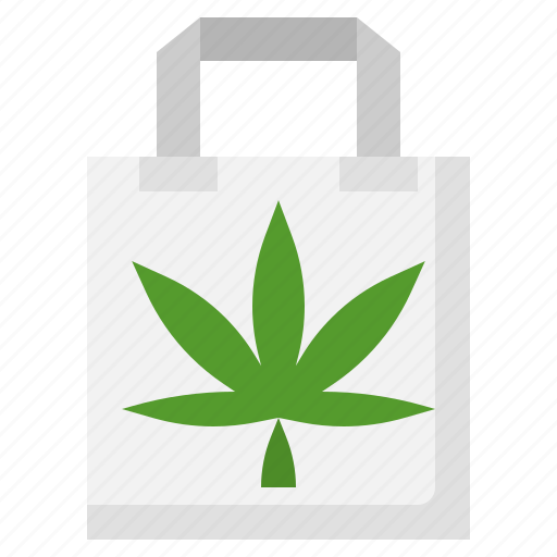 Marijuana, cannabis, weed, online, store, shopping, bag icon - Download on Iconfinder