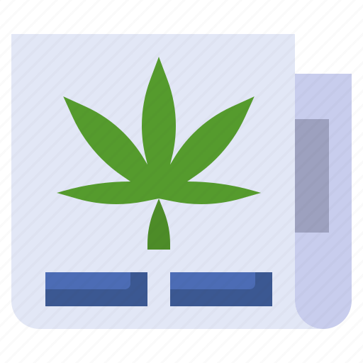 News, marijuana, weed, botanical, newspapers, drug icon - Download on Iconfinder