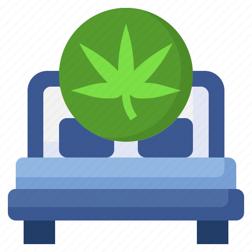 Sleeping, insomnia, cannabis, weed, wellness icon - Download on Iconfinder