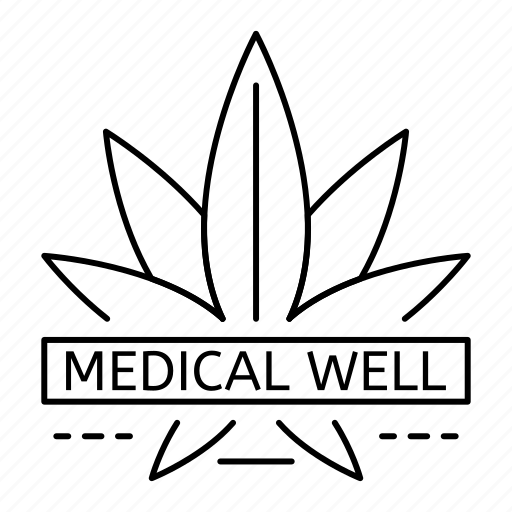 Cannabis, care, clinical, health, logo, medical, well icon - Download on Iconfinder