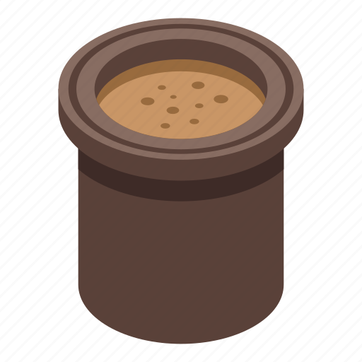 Quality, coffee, pod, isometric icon - Download on Iconfinder