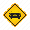 car, road, sign, automobile, traffic, vehicle