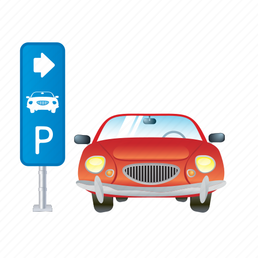 Parking, auto, car, service, vehicle icon - Download on Iconfinder