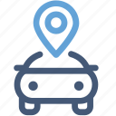car, location, navigation, parking, pin, service