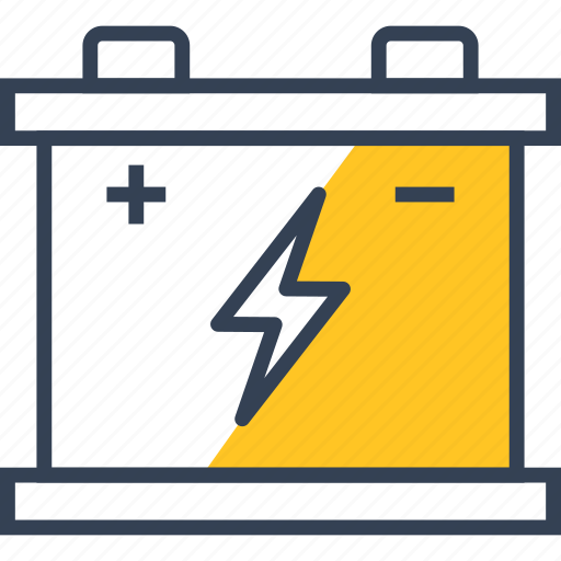 Electricity, auto, battery, machine, car icon - Download on Iconfinder