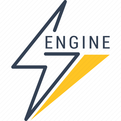 Electric, charge, engine, battery, lightning, energy icon - Download on Iconfinder