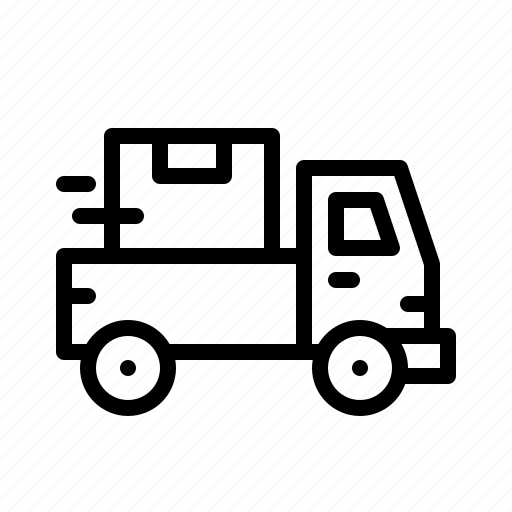 Ickup, car, movement, delivery, transportation, transport icon - Download on Iconfinder
