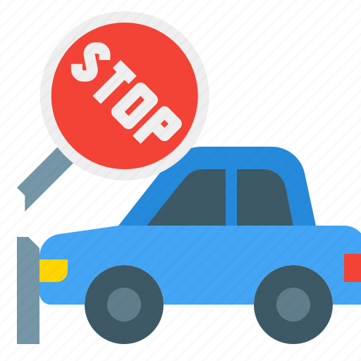 Accident, crash, safety, stop, traffic, warning icon - Download on Iconfinder