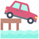 car, accident, safety, vehicle, incident, car falling