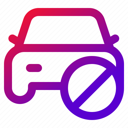 Stop, car, transportation, prohibition, forbidden icon - Download on Iconfinder