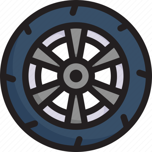 Accessories, automotive, car parts, engine, spare parts, tire, wheel icon - Download on Iconfinder