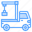 auto, crane, service, transport, truck, vehicle 