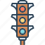 traffic light, traffic, light, semaphore, stoplight, crosswalk, traffic control 