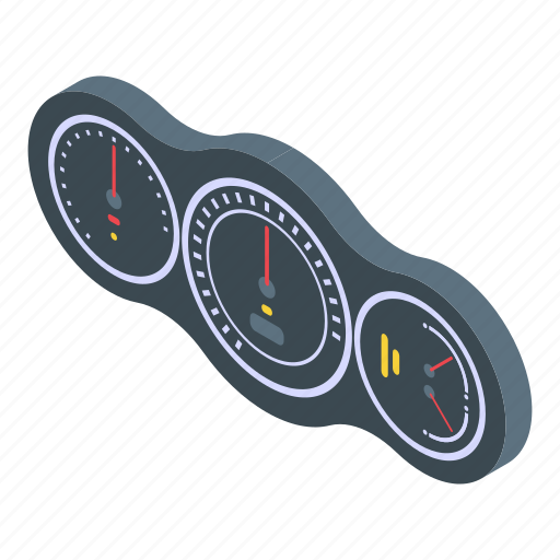 Drive, dashboard, isometric icon - Download on Iconfinder