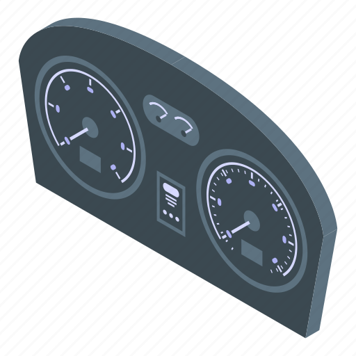 Engine, dashboard, isometric icon - Download on Iconfinder