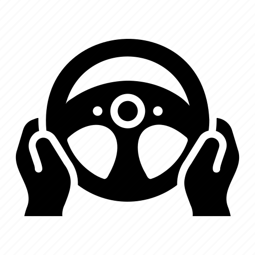 Steering, wheel, driving, horn, automobile, car, vehicle icon - Download on Iconfinder